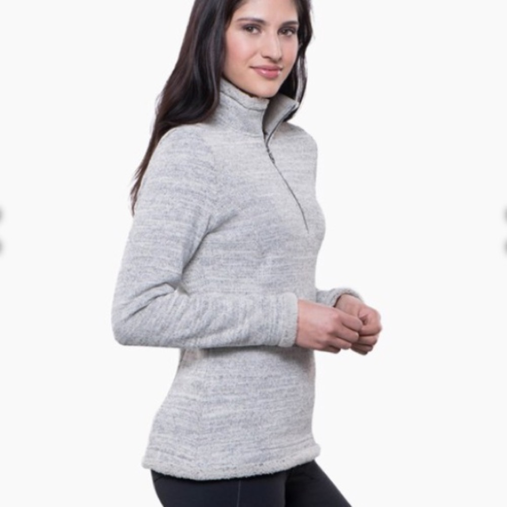 KUHL ALSKA™ 1/4 ZIP Sweatshirt grey